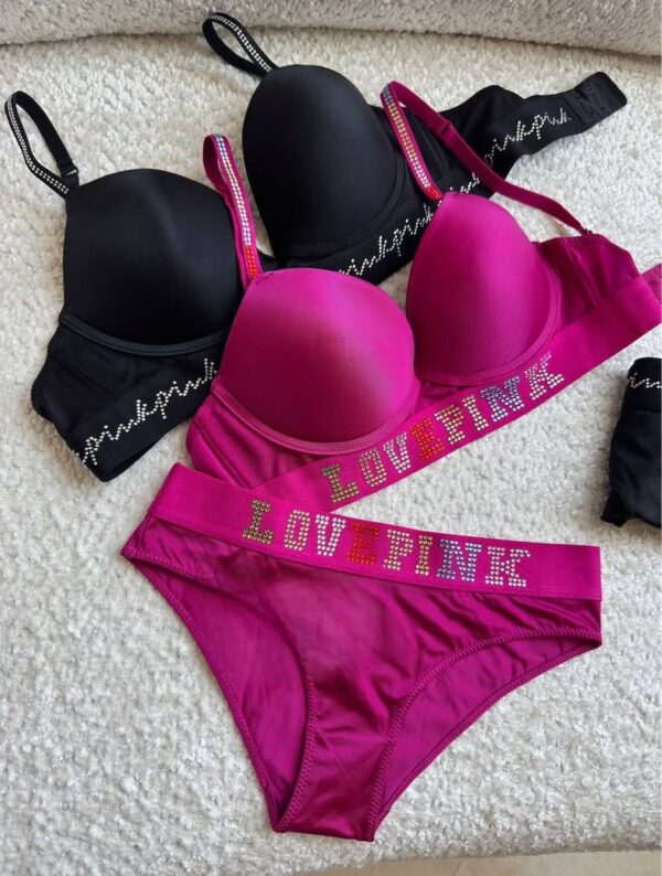 ست شورت و سوتین اسفنجی ویکتوریا سکرت_10500013